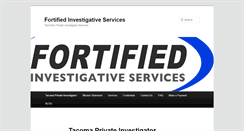 Desktop Screenshot of fortifiedis.com